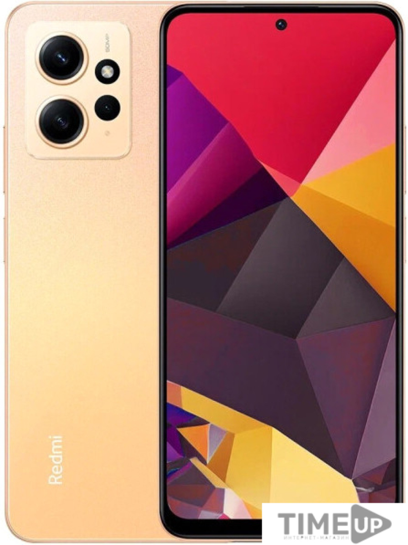 Купить Смартфон Xiaomi Redmi Note 12 6GB/128GB с NFC международная версия  (золотистый) | timeup.by