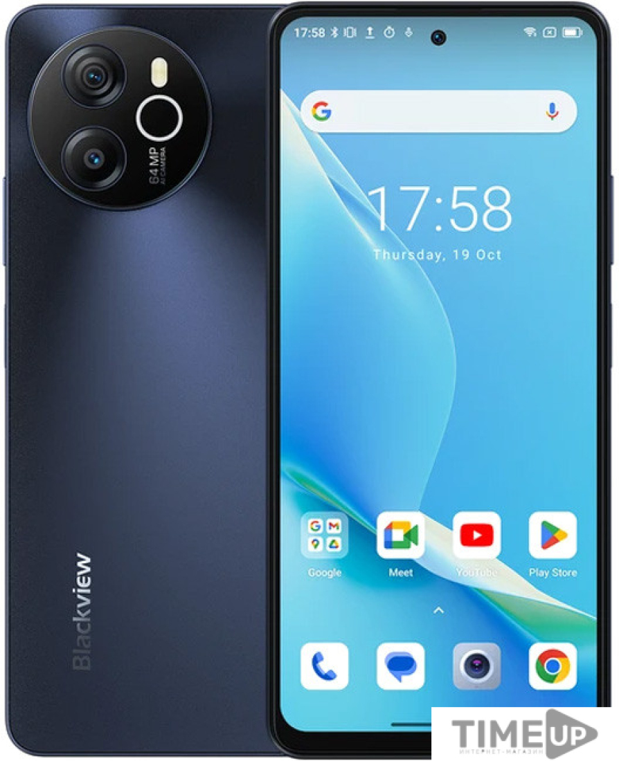 Купить Смартфон Blackview Shark 8 8GB/256GB (полночный серый) | timeup.by