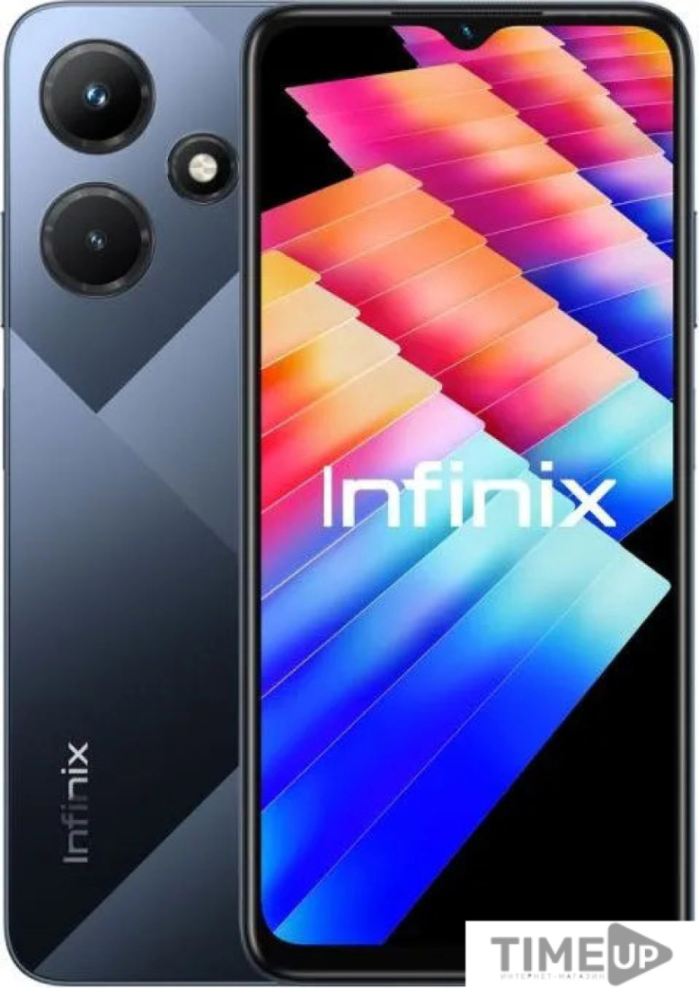 Купить Смартфон Infinix Hot 30i X669D 4GB/64GB (зеркально-черный) |  timeup.by