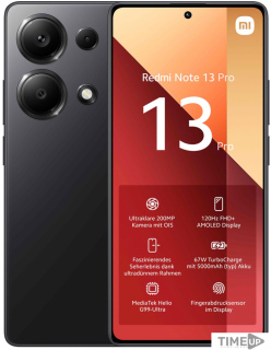 Смартфон Xiaomi Redmi Note 13 Pro 8GB/256GB с NFC международная версия (полуночный черный)